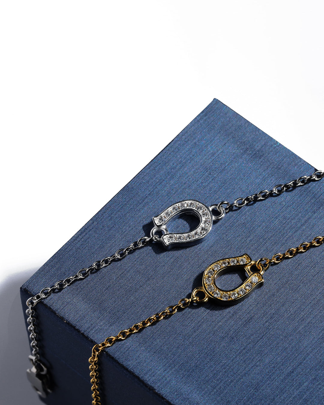 s925 horseshoe anklet #B09