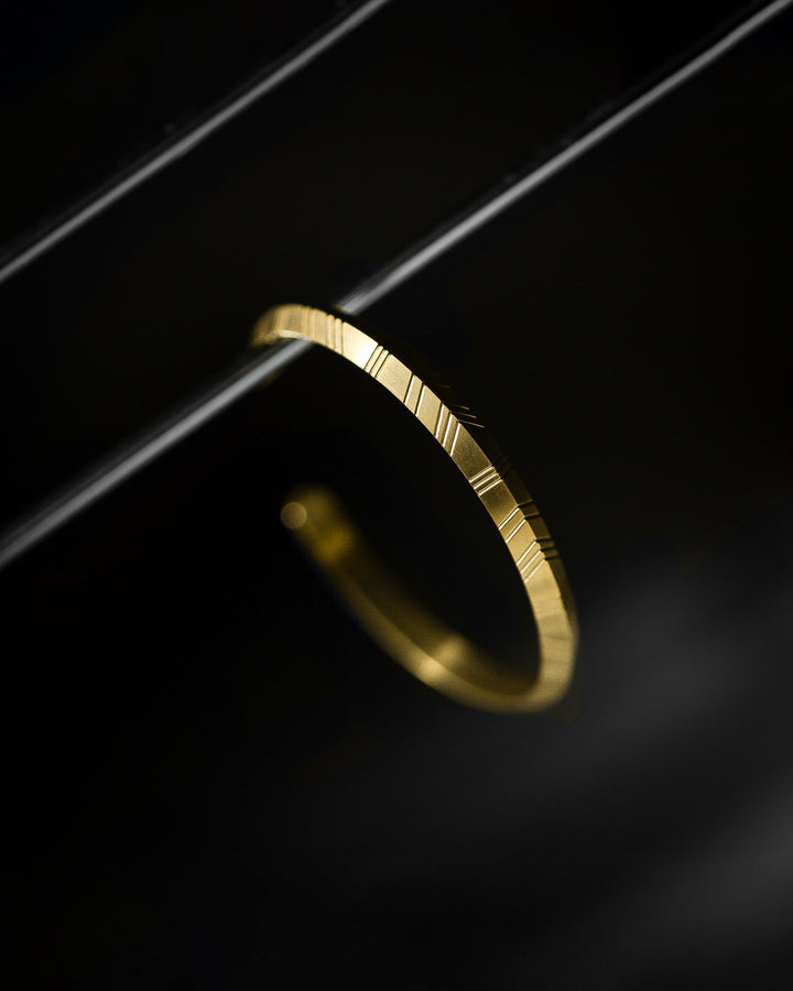 stainless native bangle #B11