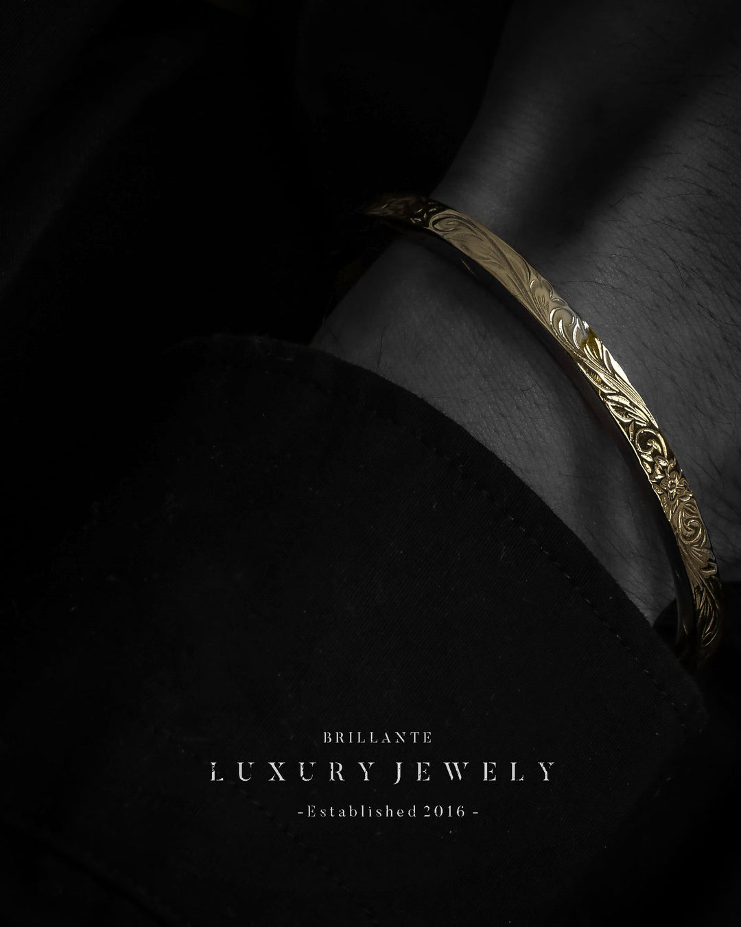 316L Hawaiian bangle #B13