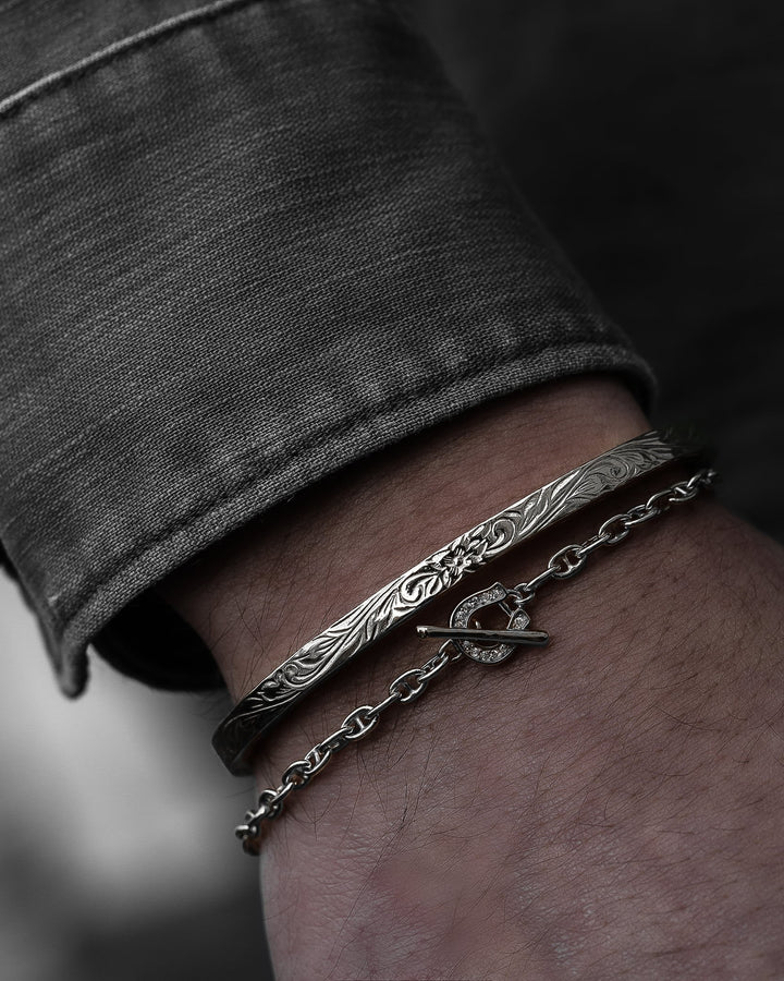 316L Hawaiian bangle #B13