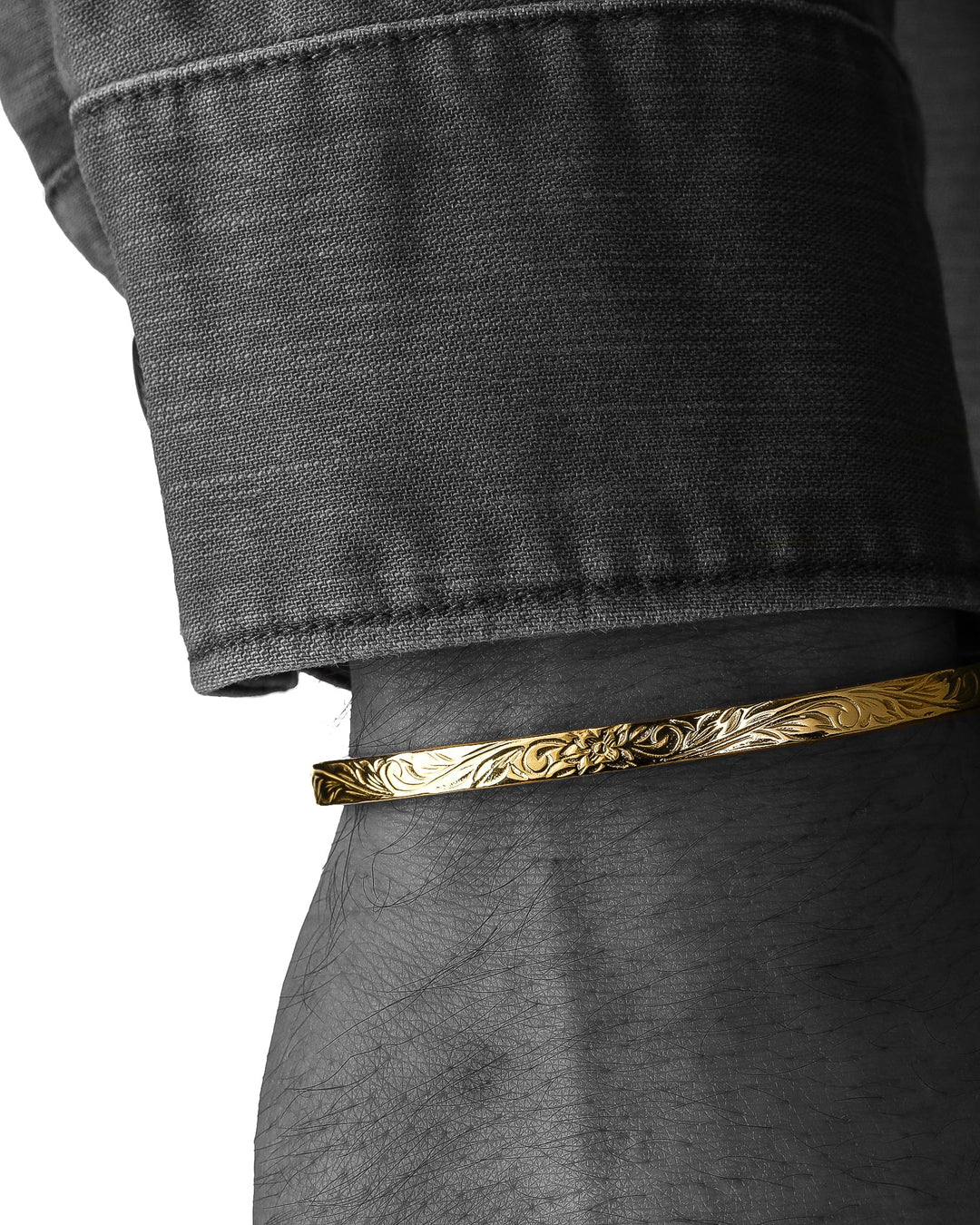 316L Hawaiian bangle #B13