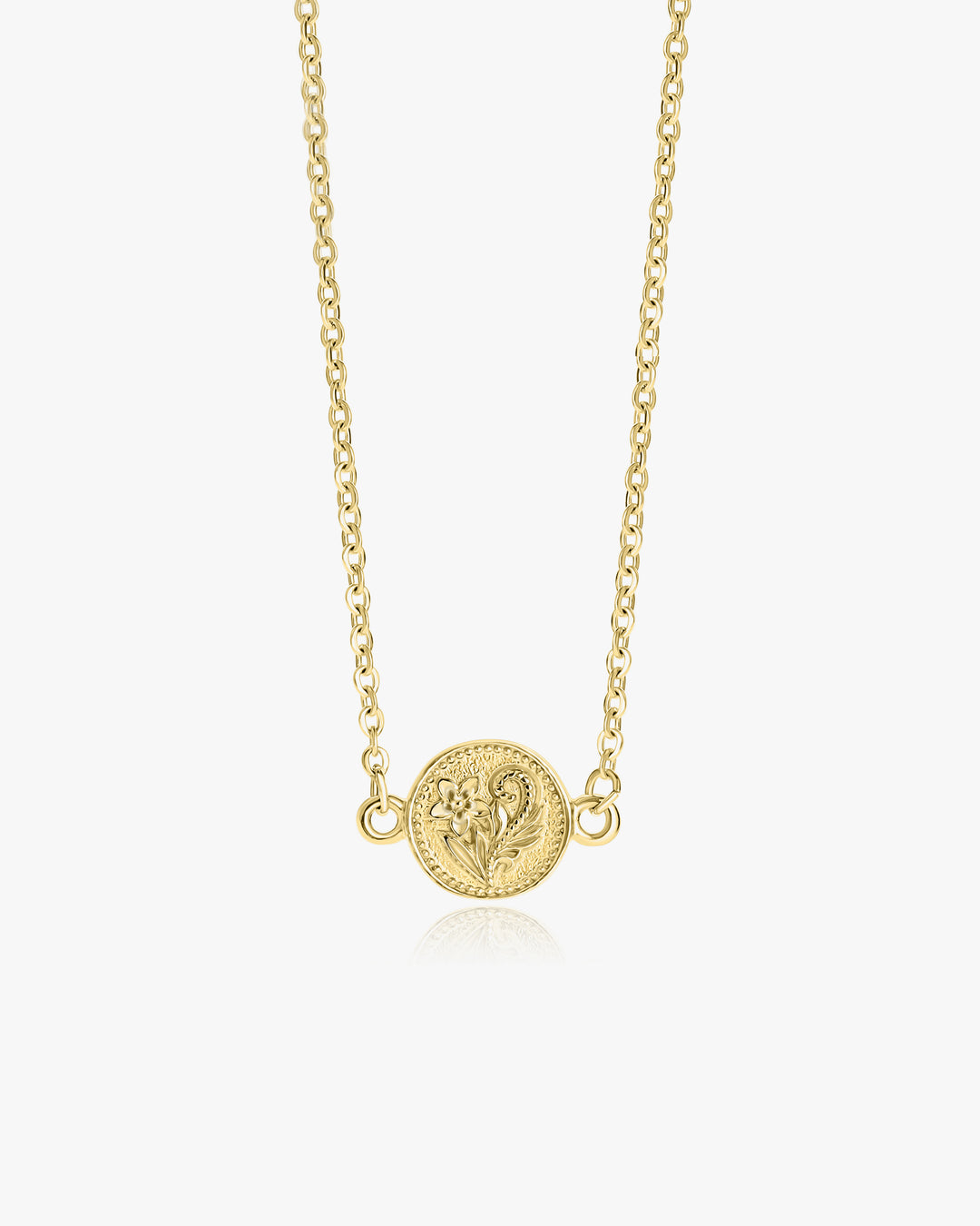 316L hawaiian coin anklet #B15