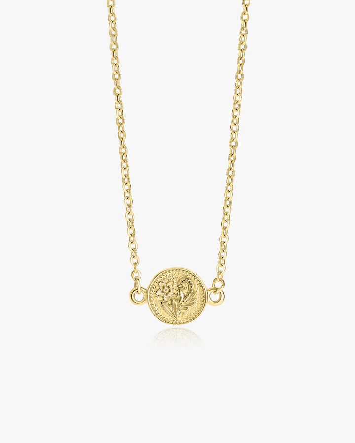 316L hawaiian coin anklet #B15