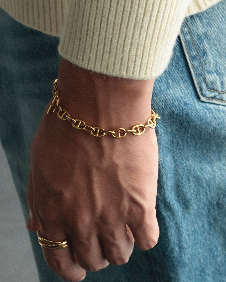 316L anchor bracelet（6mm） #B16