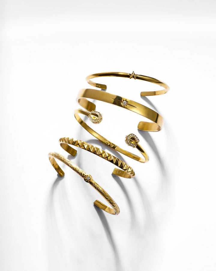 316L stud bangle #B17