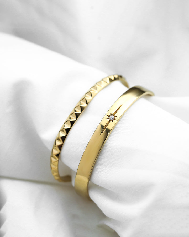 316L stud bangle #B17