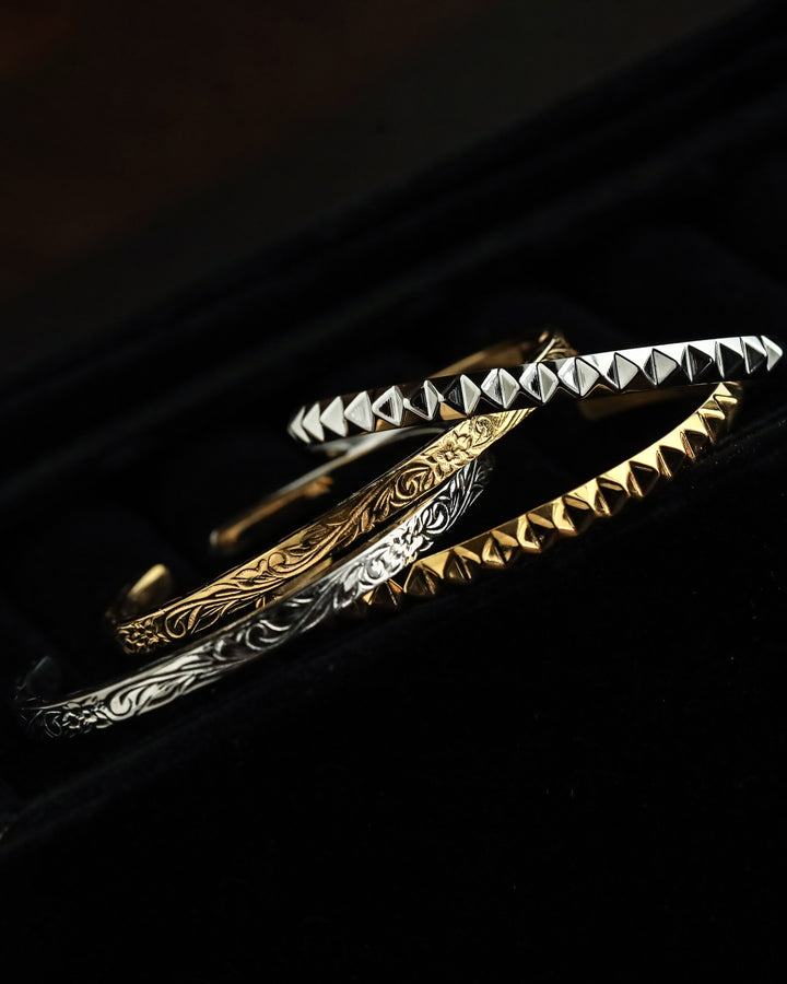 316L stud bangle #B17