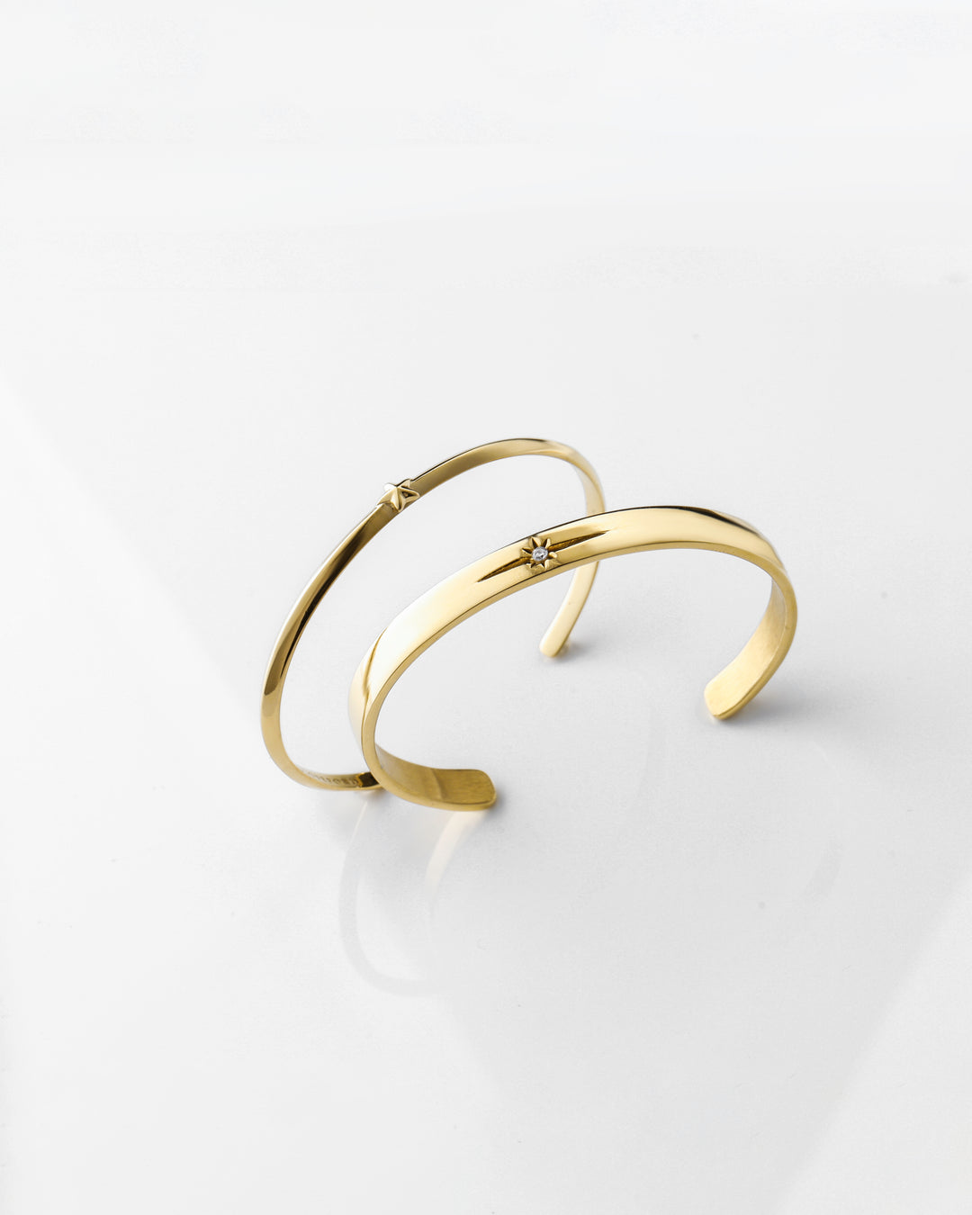 316L star bangle #B18