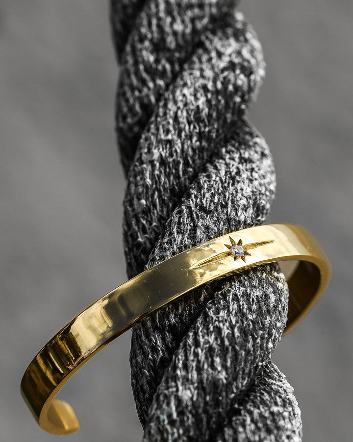 316L sun bangle #B19