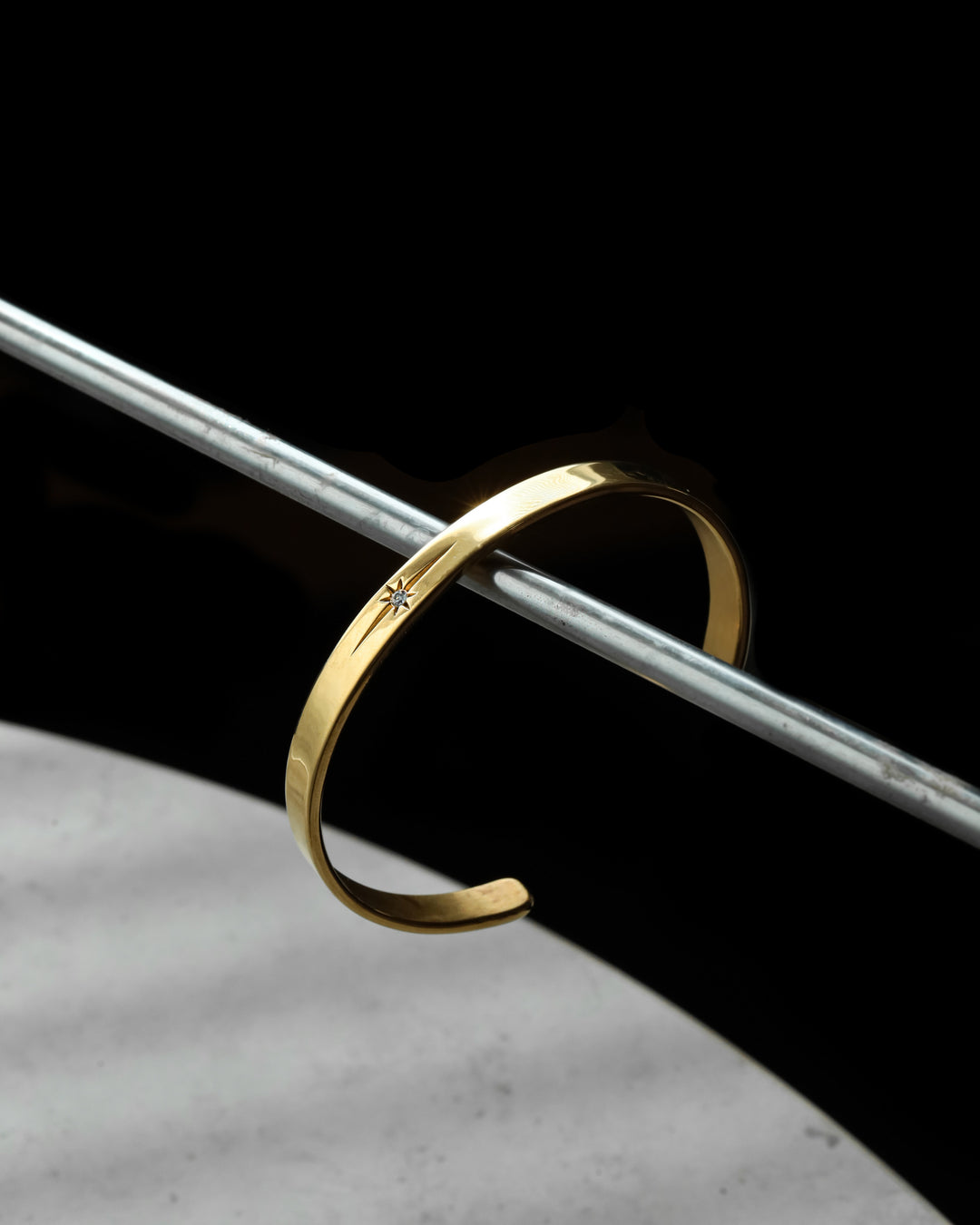316L sun bangle #B19
