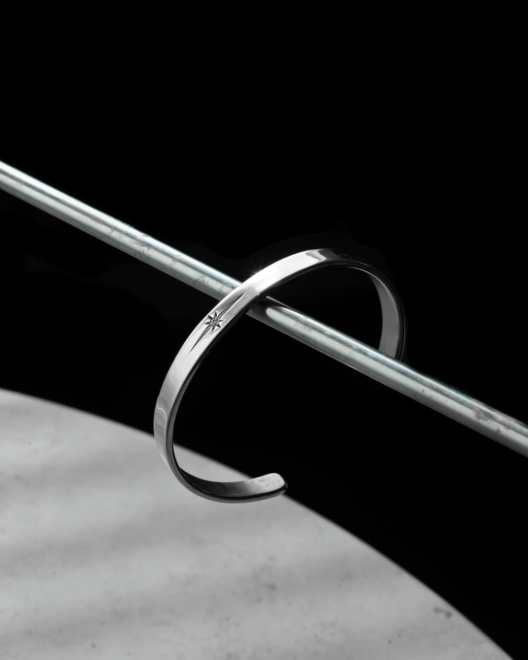 316L sun bangle #B19