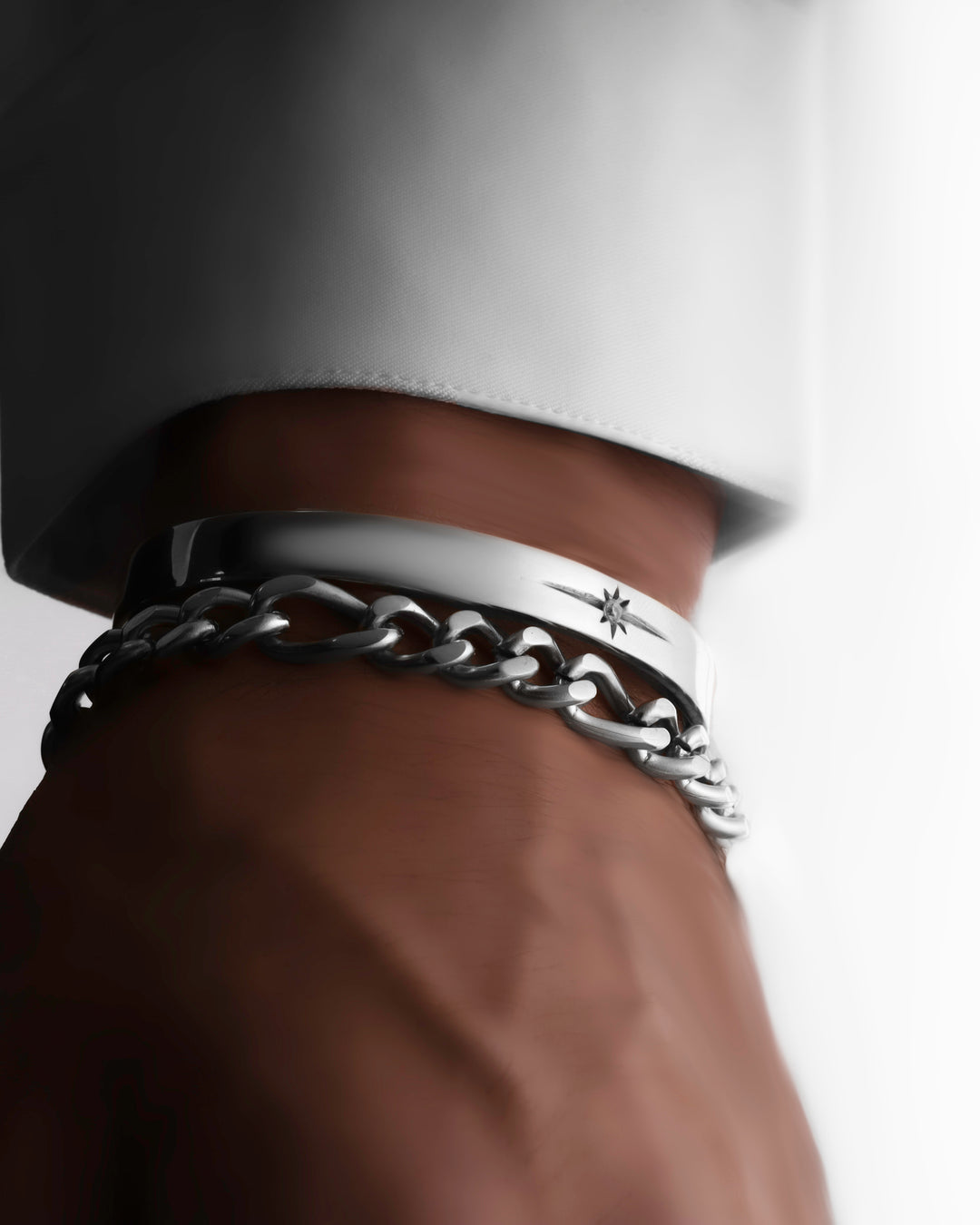 316L sun bangle #B19