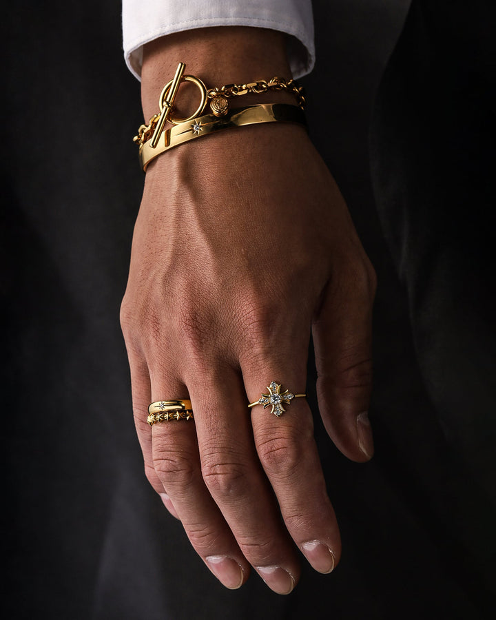 316L sun bangle #B19