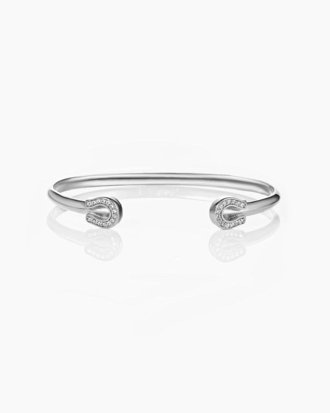 316L horseshoe bangle #B20