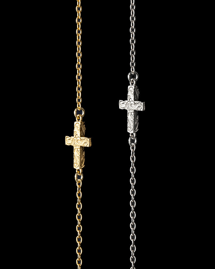 316L hawaiian cross anklet #B22