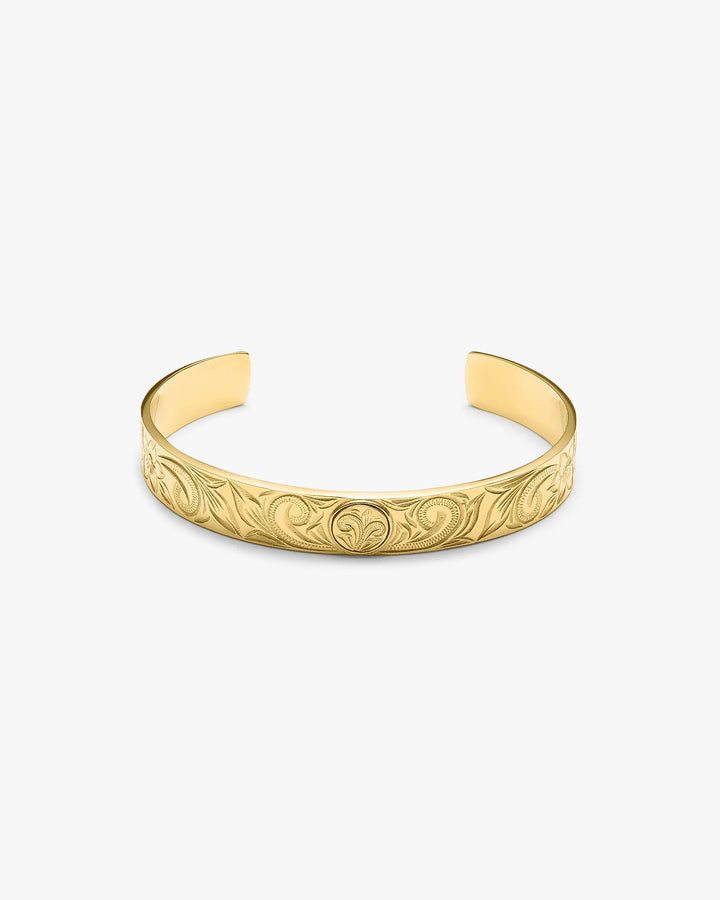 316L hawaiian coin bangle #B27