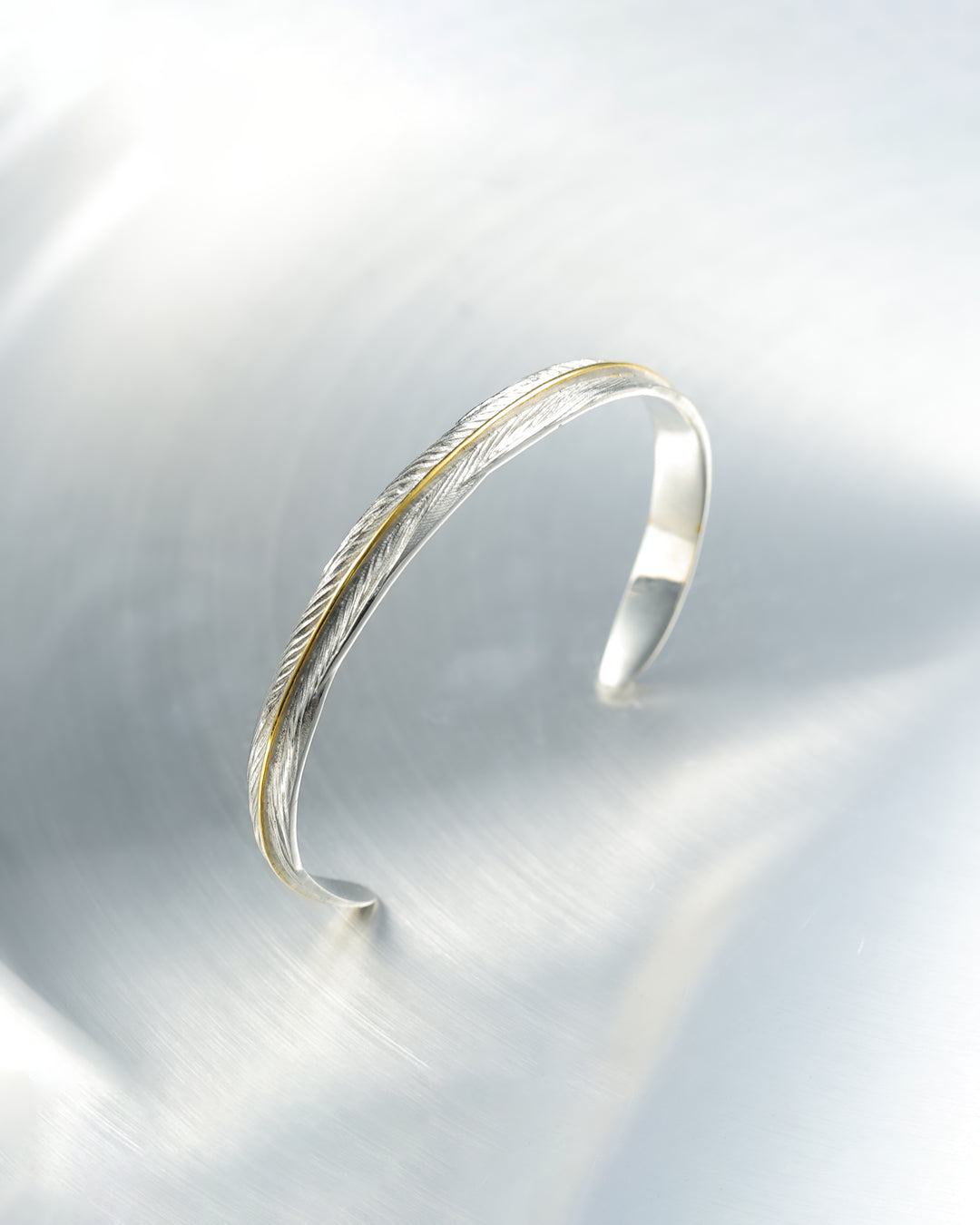 316L fether bangle #B30