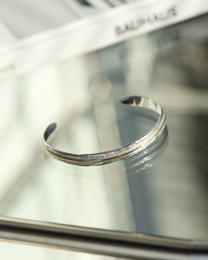 316L fether bangle #B30