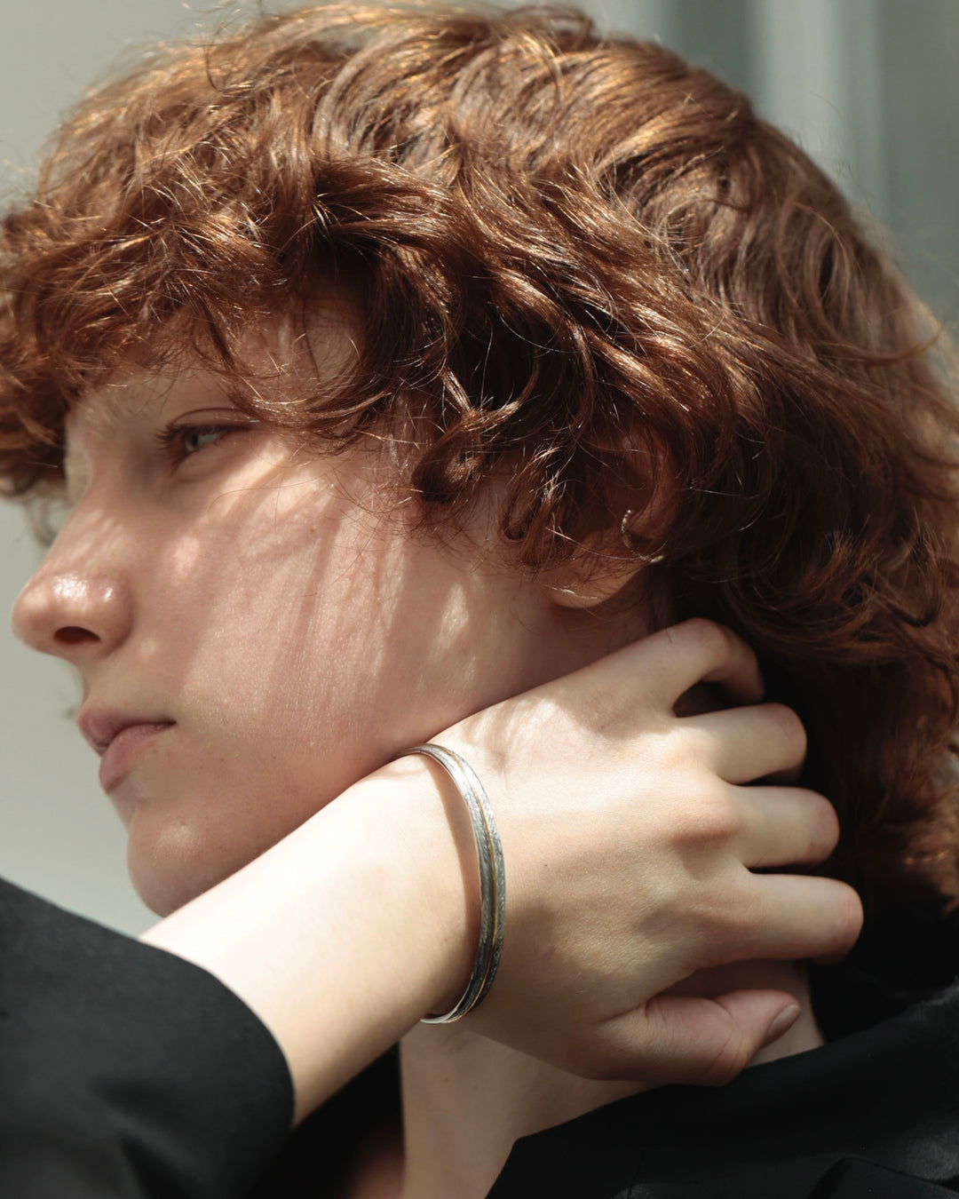 316L fether bangle #B30