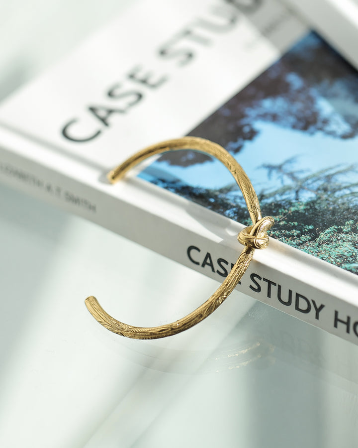 316L knot bangle #B31