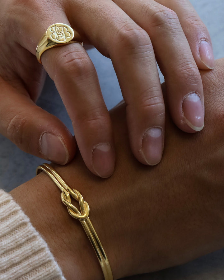 316L knot bangle #B31