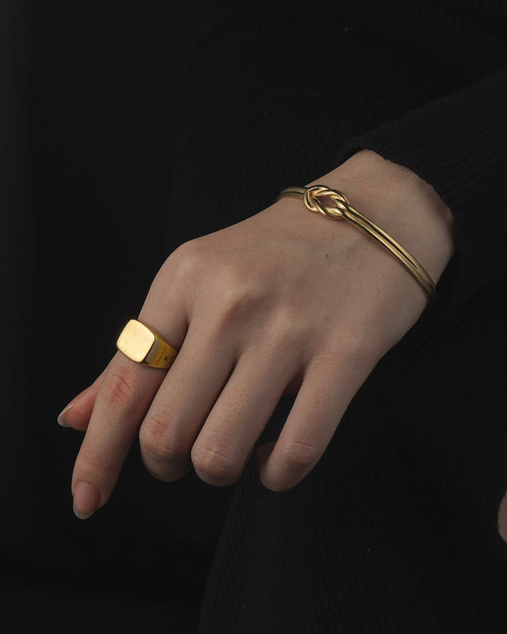 316L knot bangle #B31