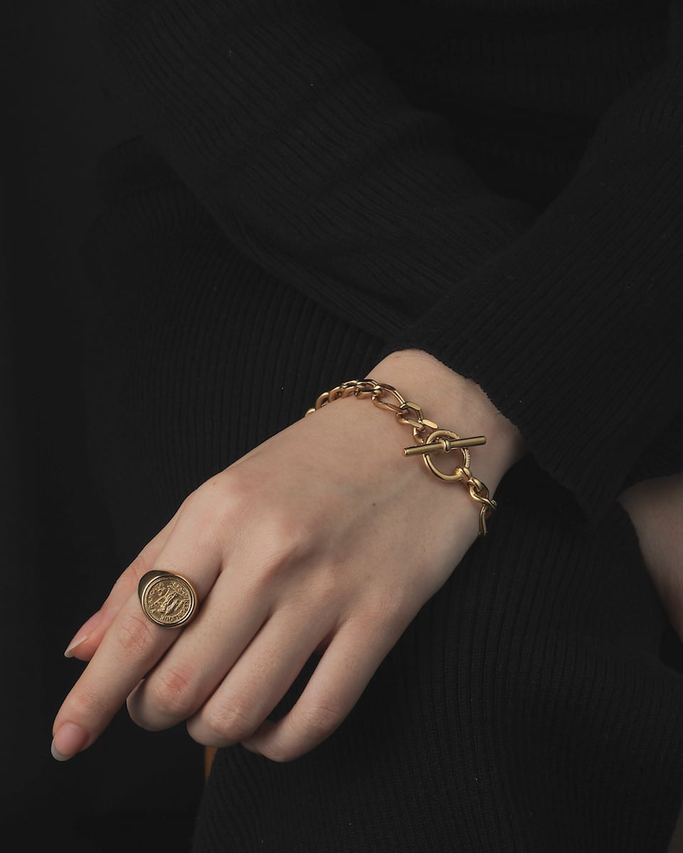 316L figaro bracelet #B32