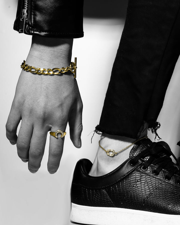 316L figaro bracelet #B32
