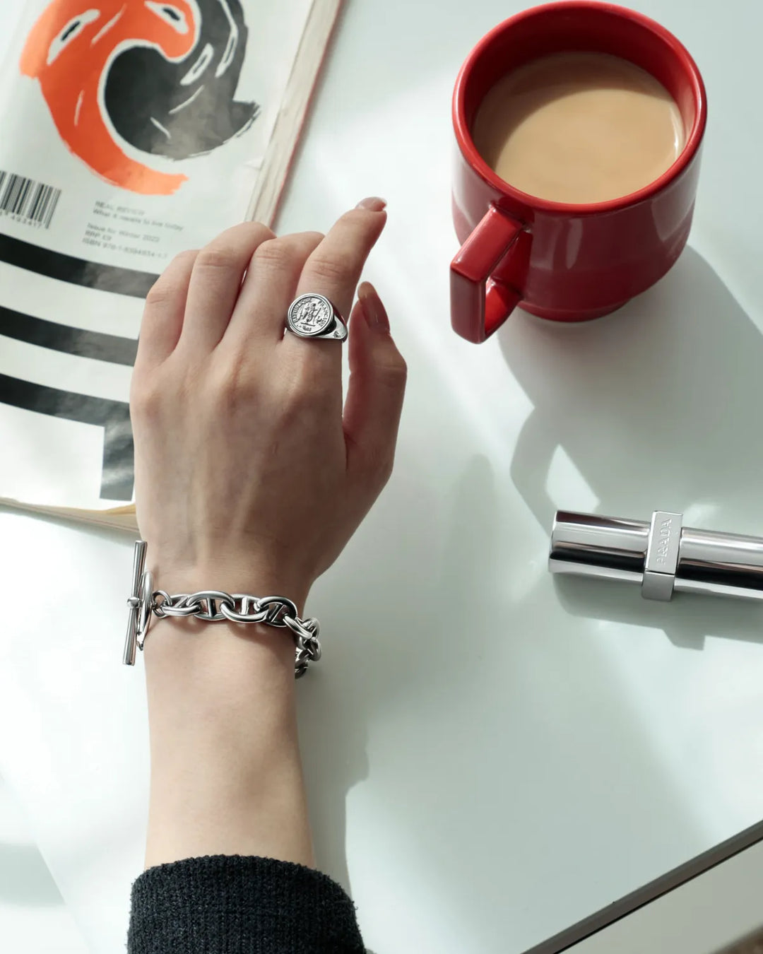 316L anchor bracelet (10mm ) #B34