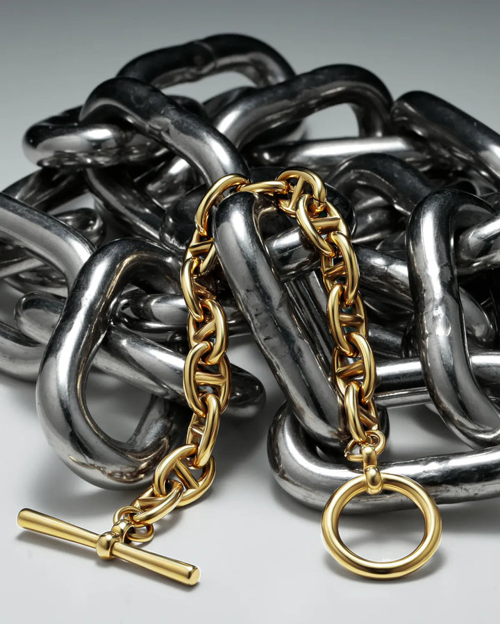 316L anchor bracelet (10mm ) #B34
