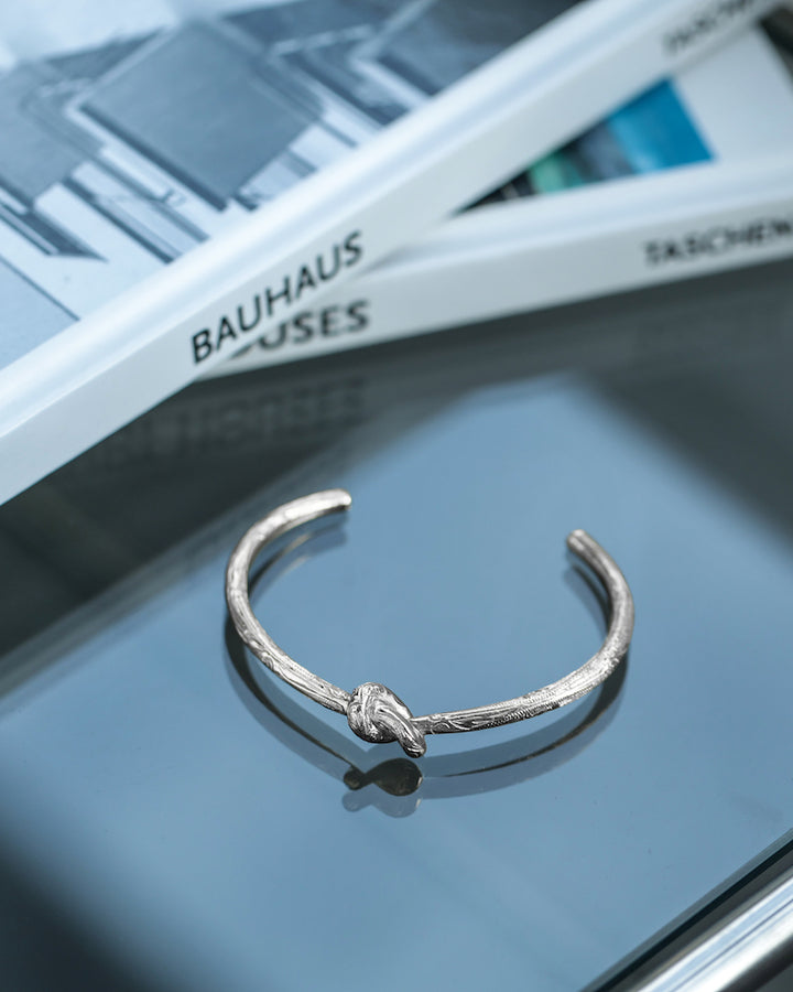 316L hawaiian knot bangle #B35