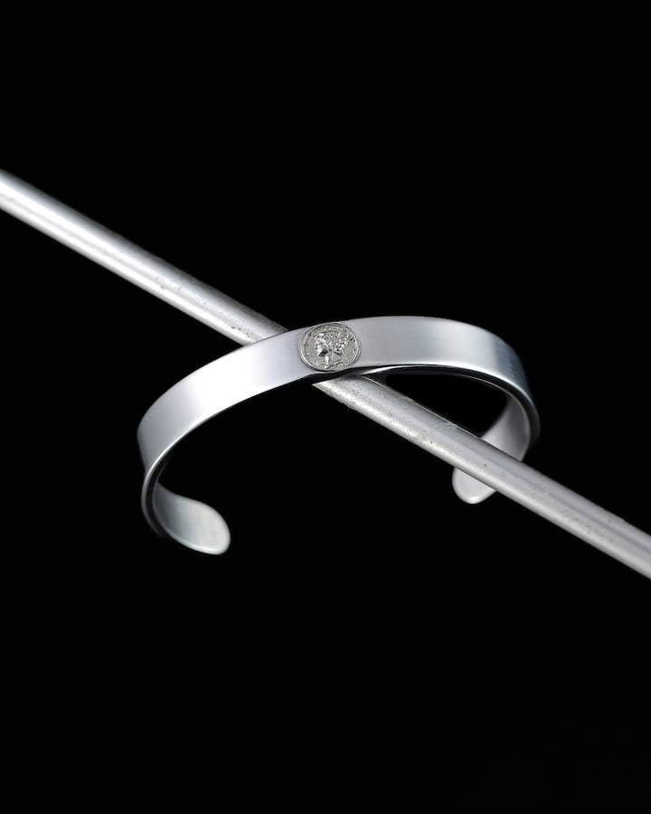 316L coin bangle #B36