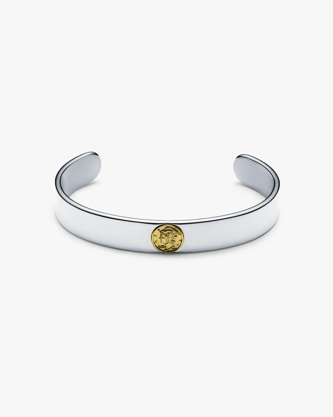 316L coin bangle #B36