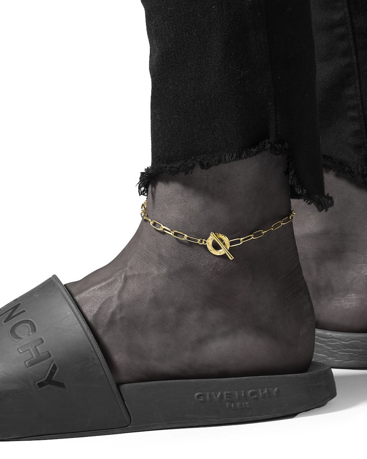 316L hawaiian ot anklet #B38