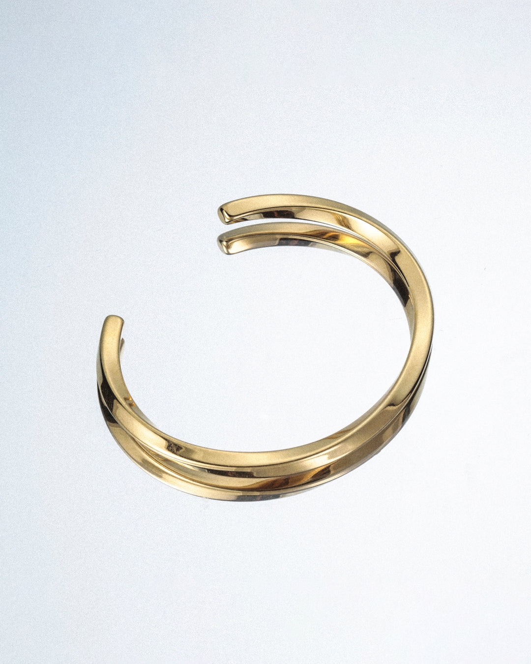 316L twist bangle #B40