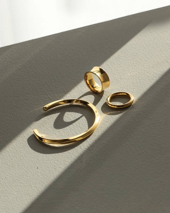 316L twist bangle #B40