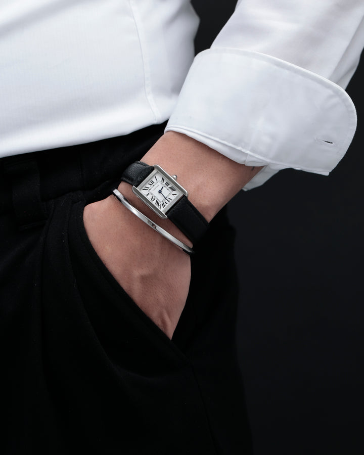 316L twist bangle #B40