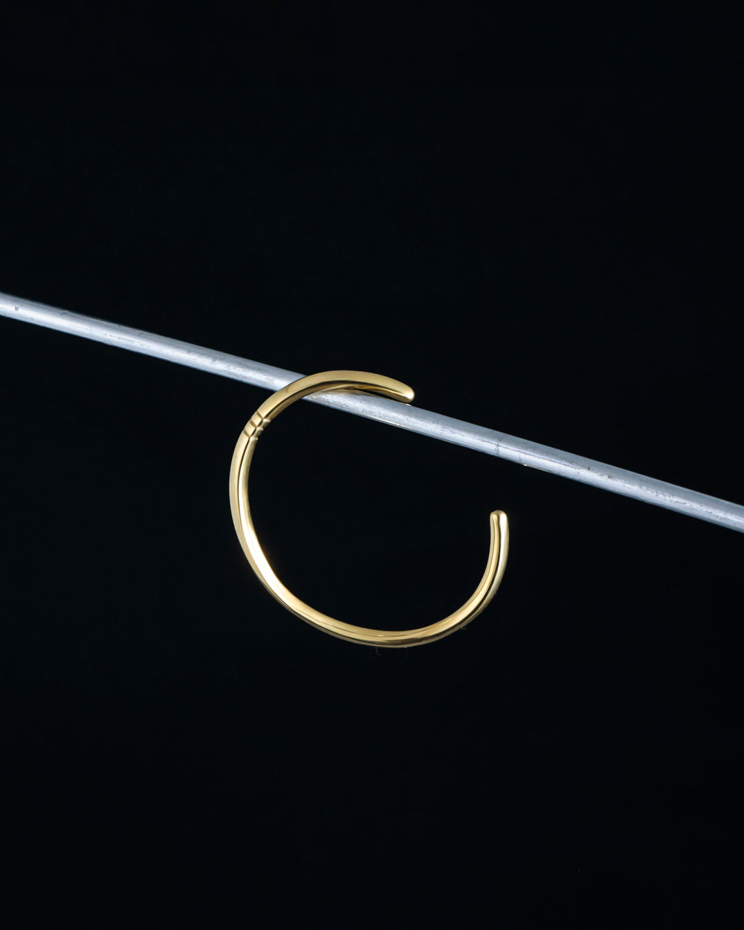 316L triangle bangle #B42