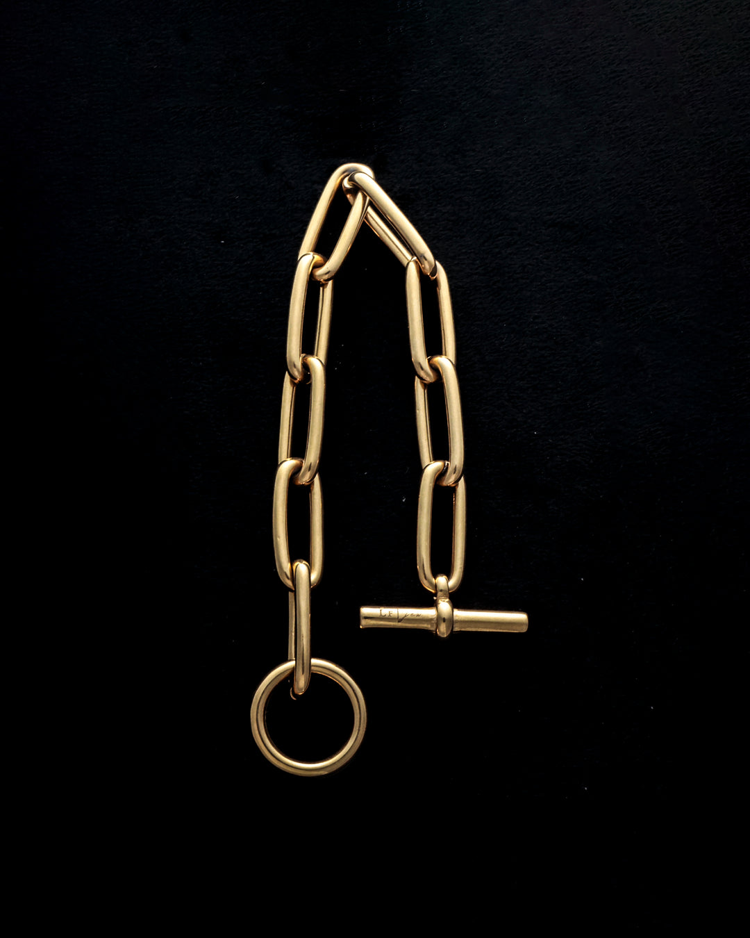 316L oval chain bracelet  #B43