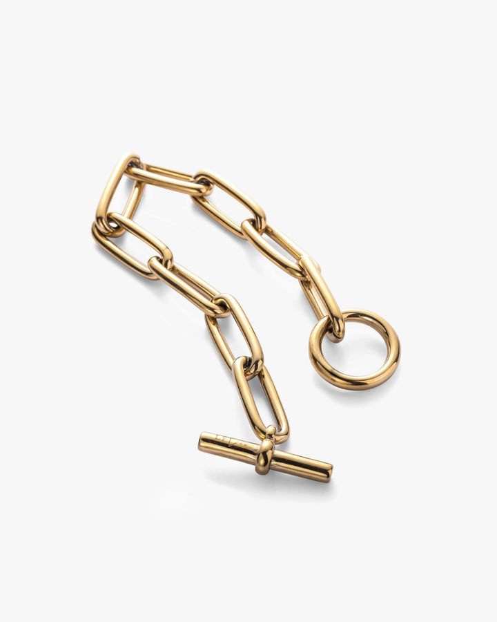 316L oval chain bracelet  #B43