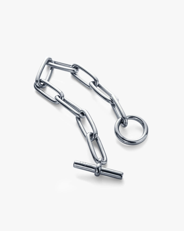 316L oval chain bracelet  #B43