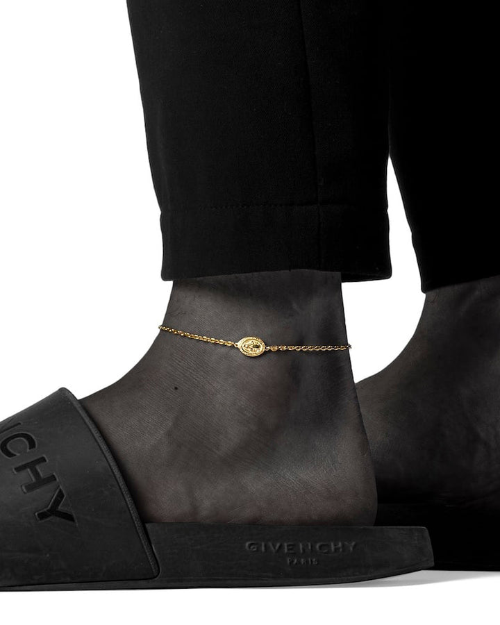 316l medai anklet #B44