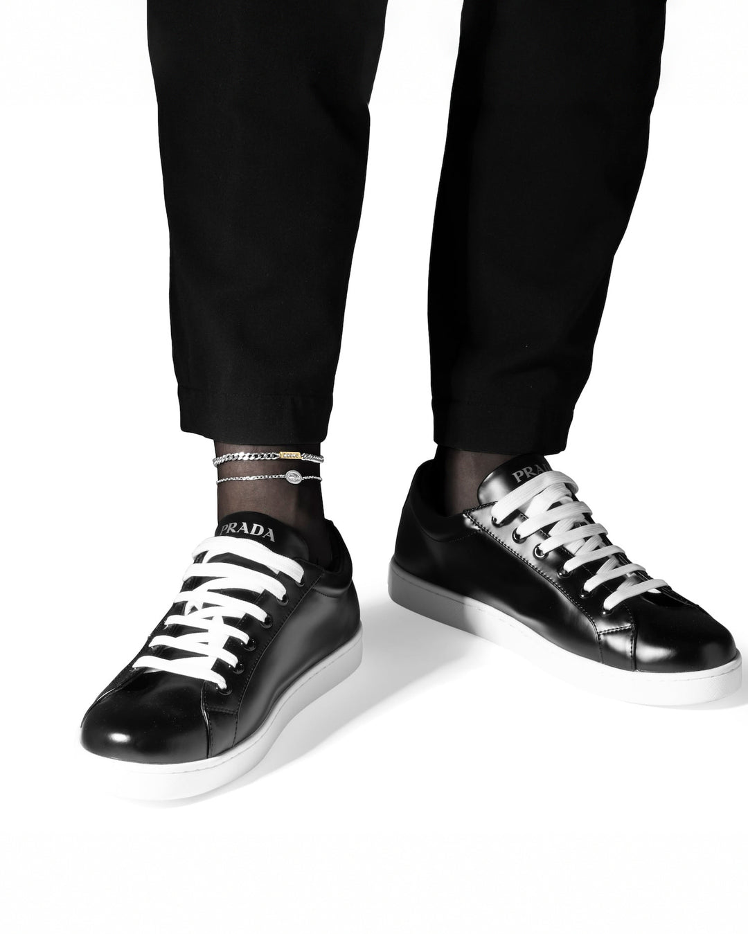 316l medai anklet #B44
