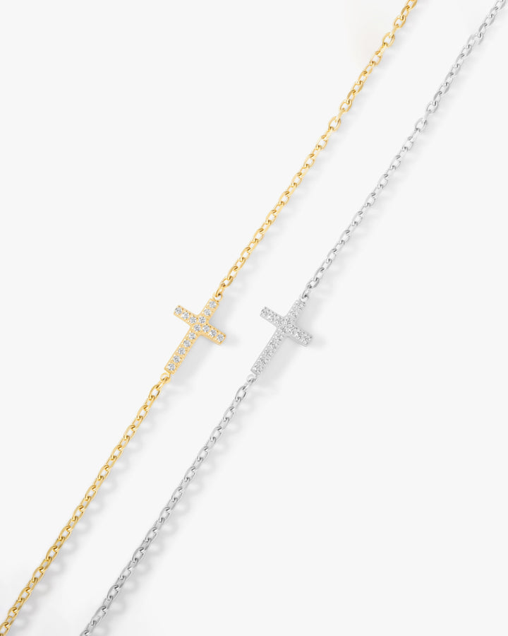 316l cross anklet #B45