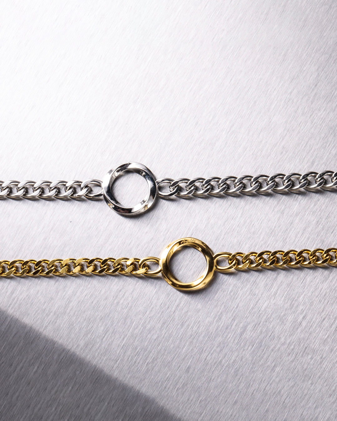 316L twist anklet #B46