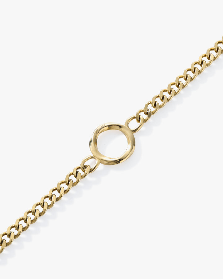 316L twist anklet #B46