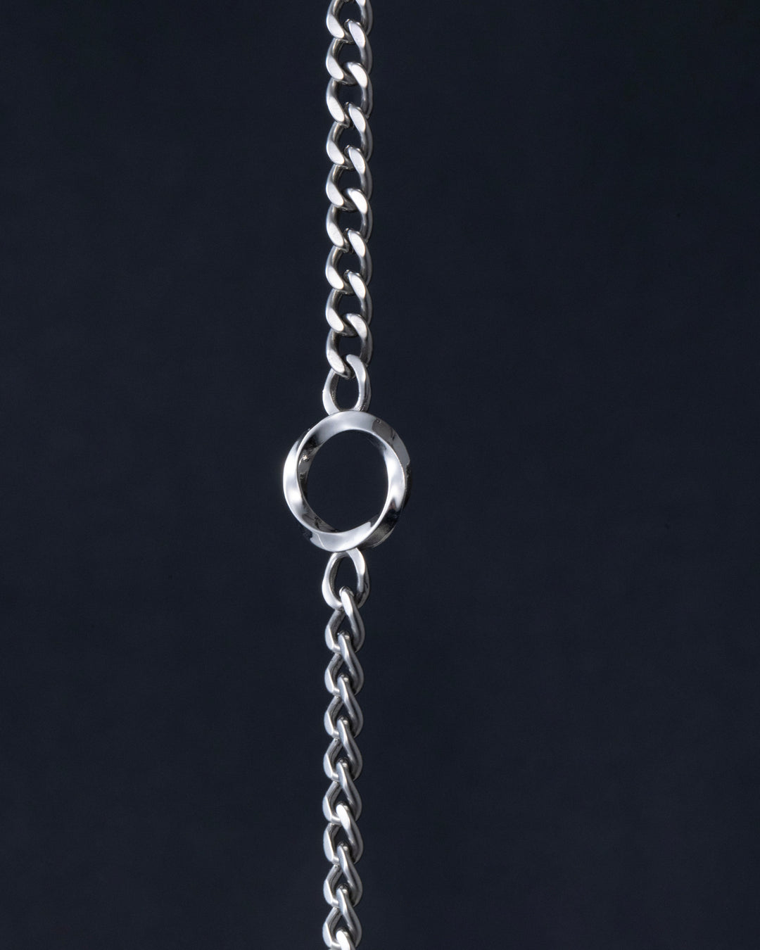 316L twist anklet #B46