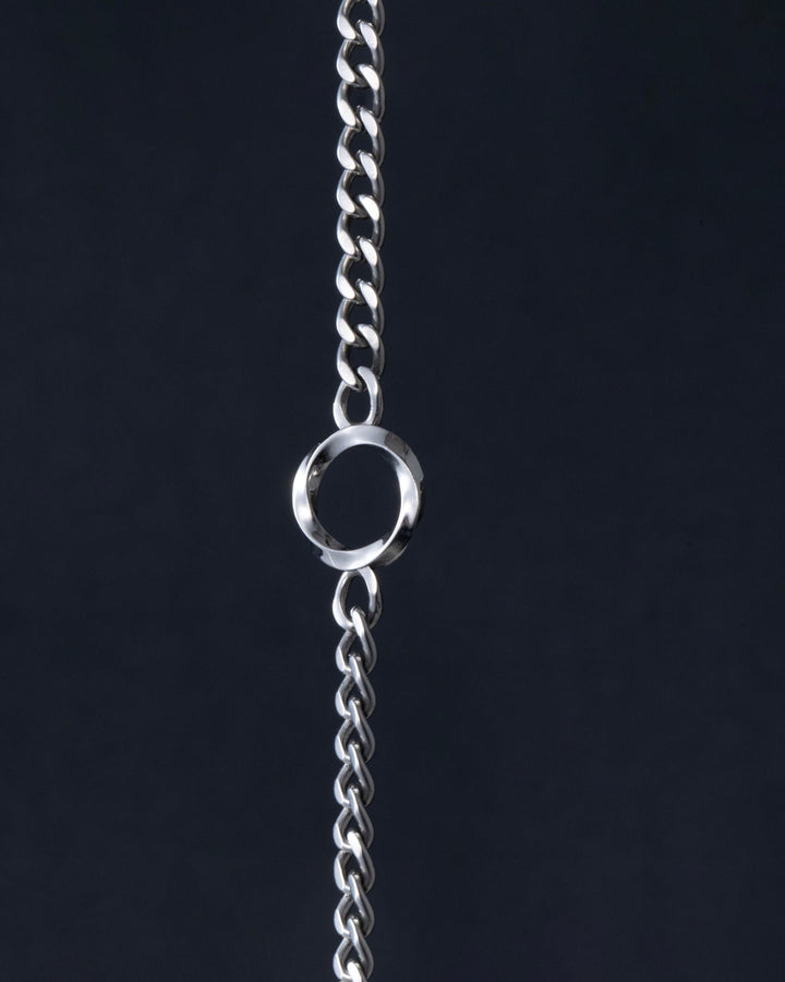 316L twist anklet #B46