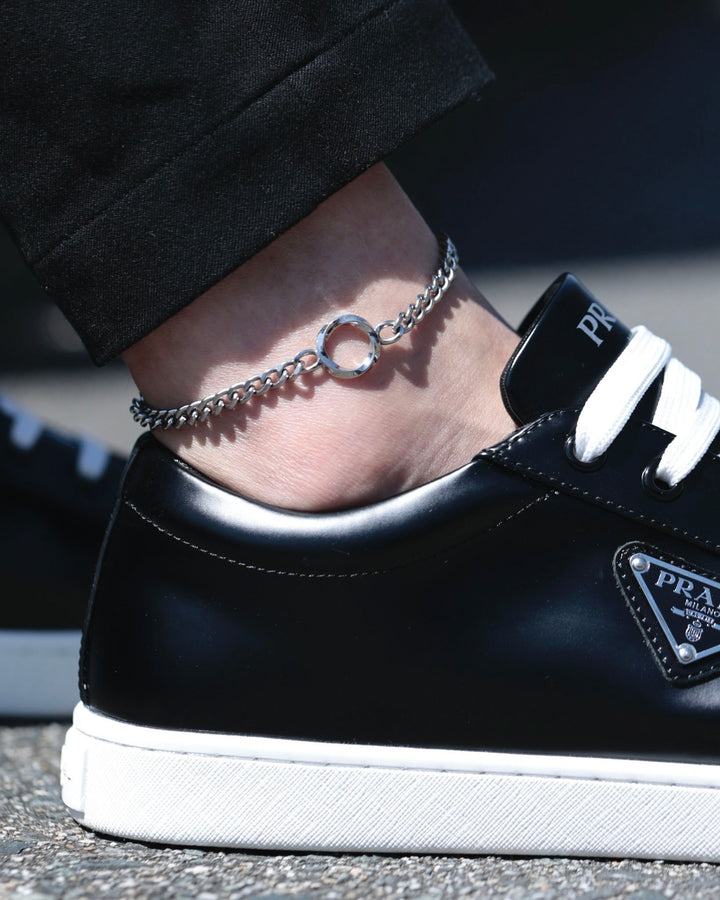 316L twist anklet #B46