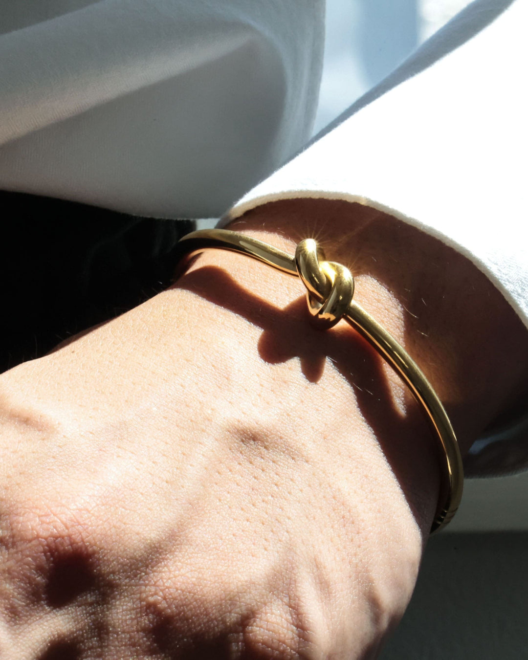 316L knot bangle #B47